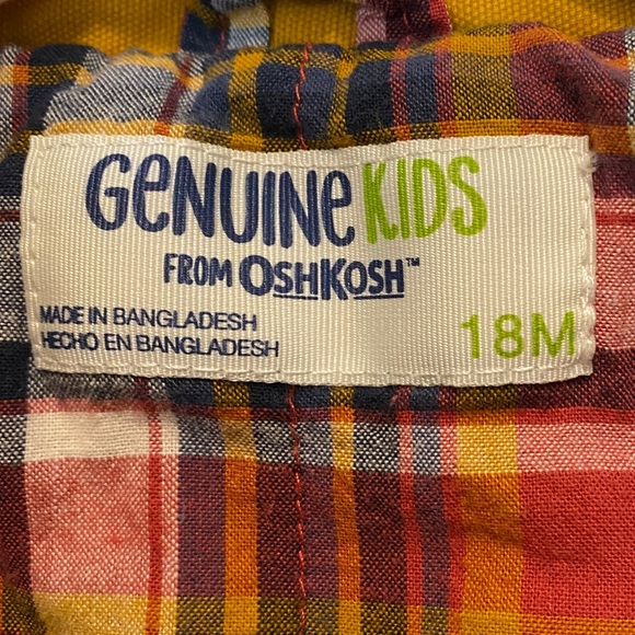 Oshkosh Genuine Kids Anorak Jacket size 18 month - Picture 14 of 16